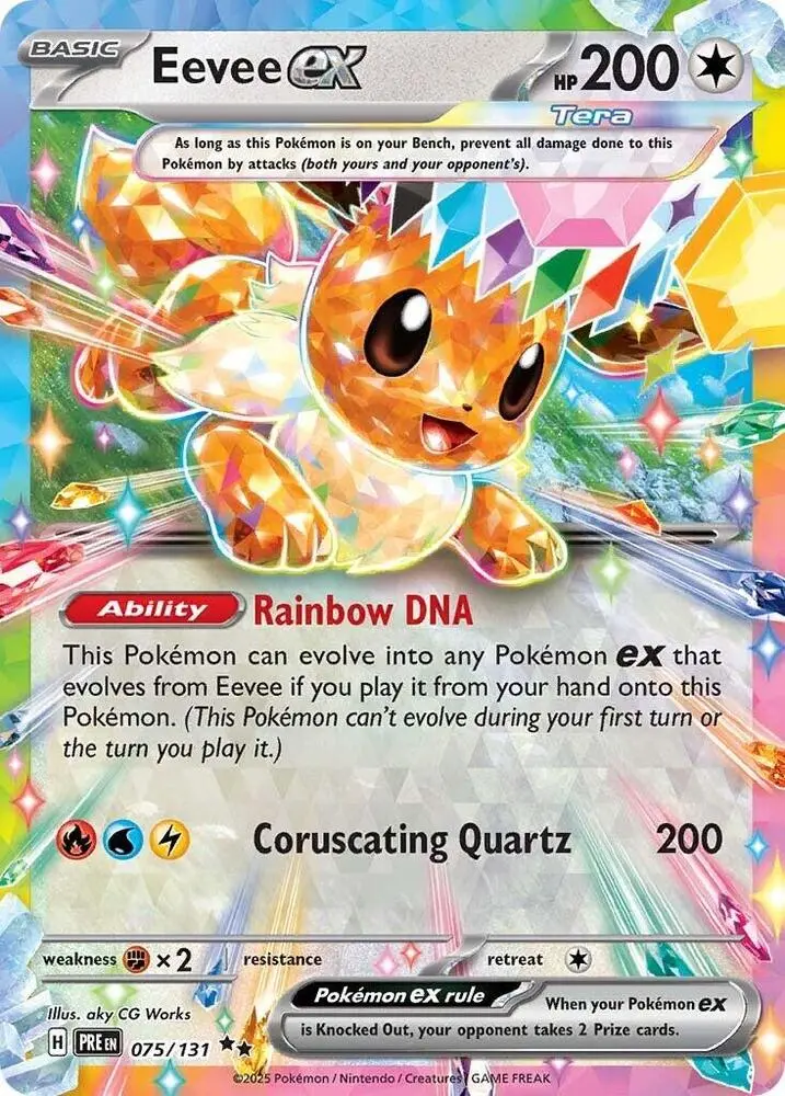 Eevee Ex (075/131) [Scarlet & Violet: Prismatic Evolutions] 1