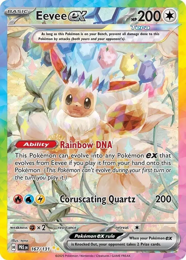 Eevee Ex (167/131) [Scarlet & Violet: Prismatic Evolutions] 1