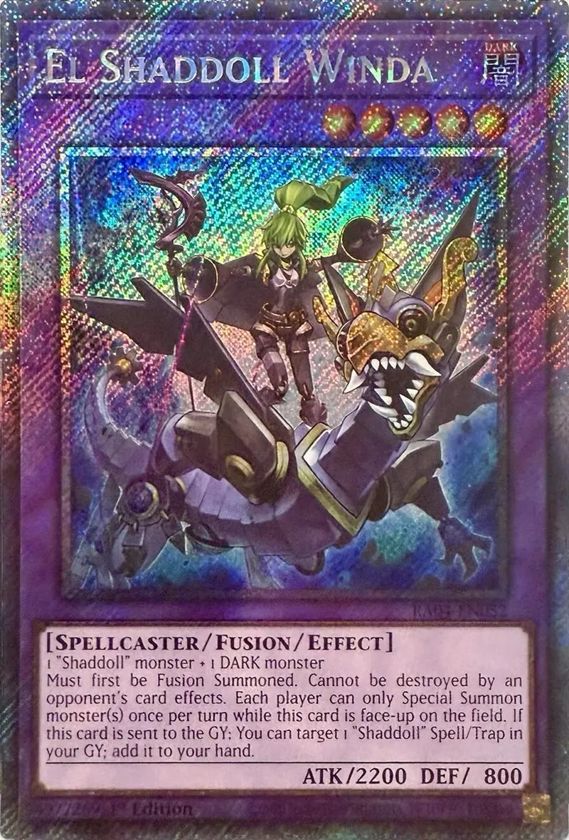 El Shaddoll Winda [Ra04-En052] Platinum Secret Rare 1