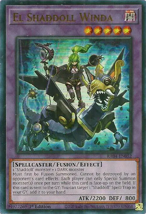 El Shaddoll Winda [Ra04-En052] Ultra Rare 1