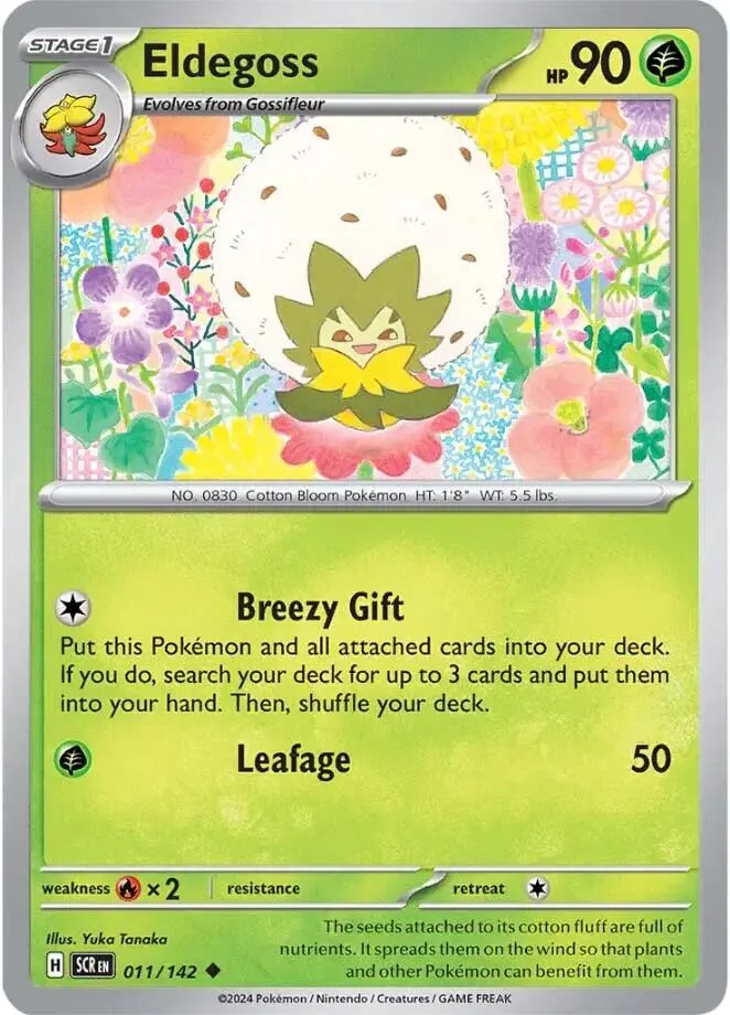 Eldegoss (011/142) [Scarlet & Violet: Stellar Crown] 1