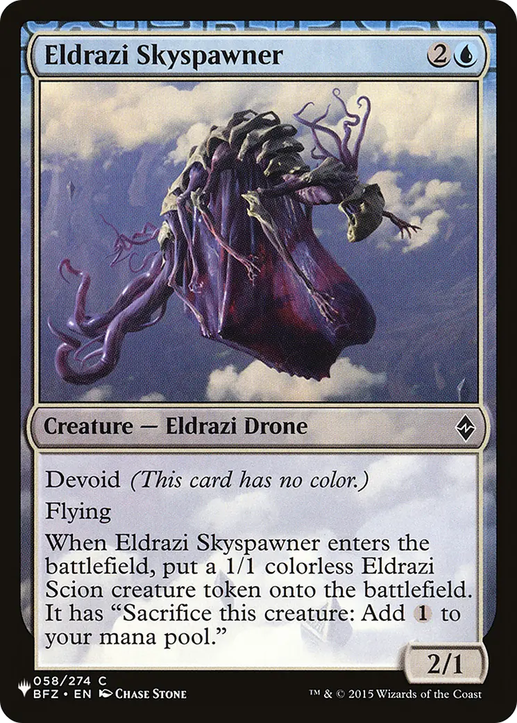 Eldrazi Skyspawner [The List] 1