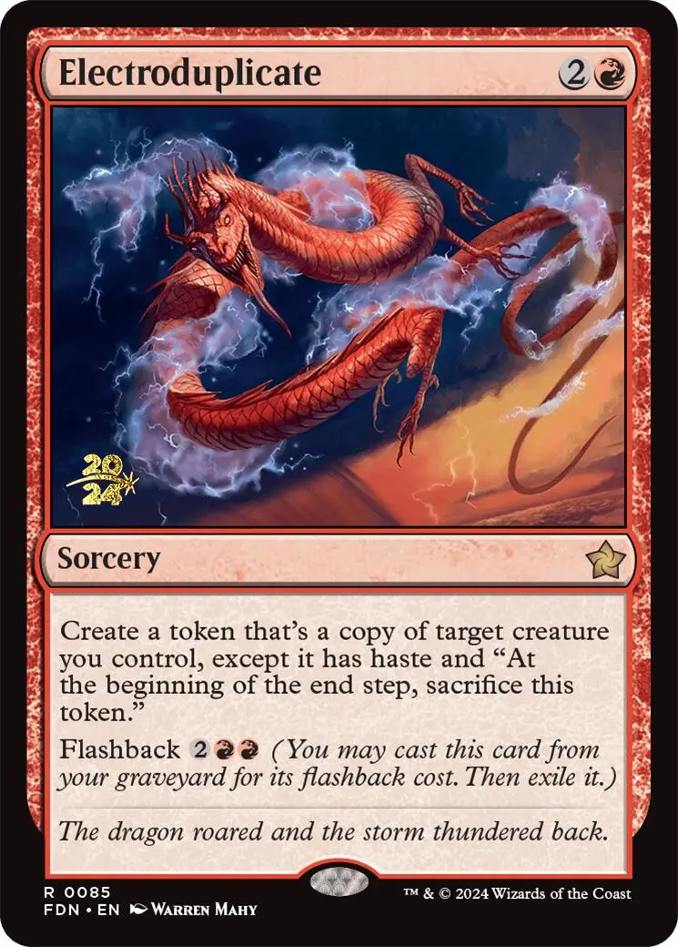 Electroduplicate [Foundations Prerelease Promos] 1