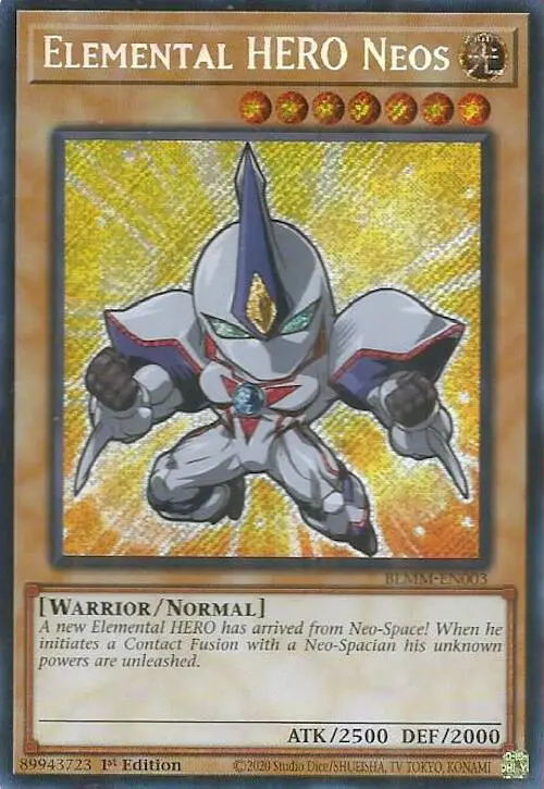 Elemental Hero Neos [Blmm-En003] Secret Rare 1