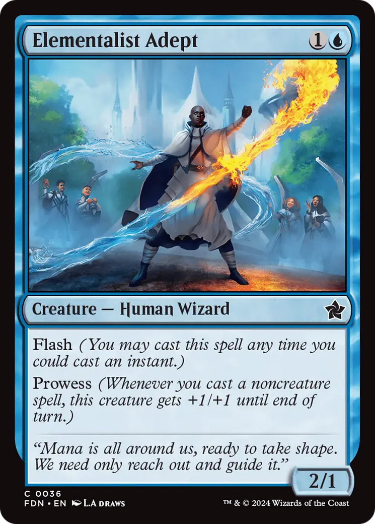 Elementalist Adept [Foundations] 1