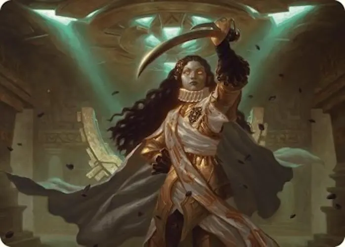 Elenda, Saint Of Dusk Art Card (15/54) [Foundations Art Series] 1