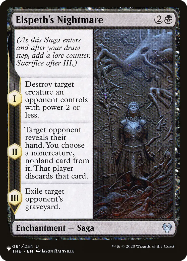 Elspeth's Nightmare [The List] 1