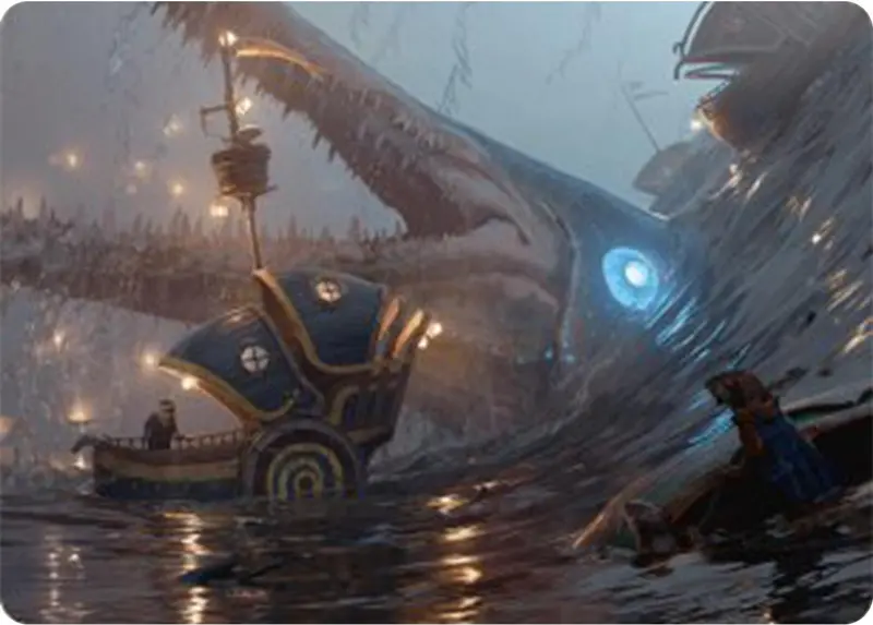 Eluge, The Shoreless Sea Art Card [Bloomburrow Art Series] 1