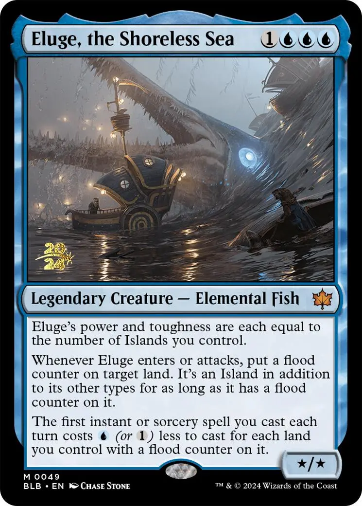 Eluge, The Shoreless Sea [Bloomburrow Prerelease Promos] 1