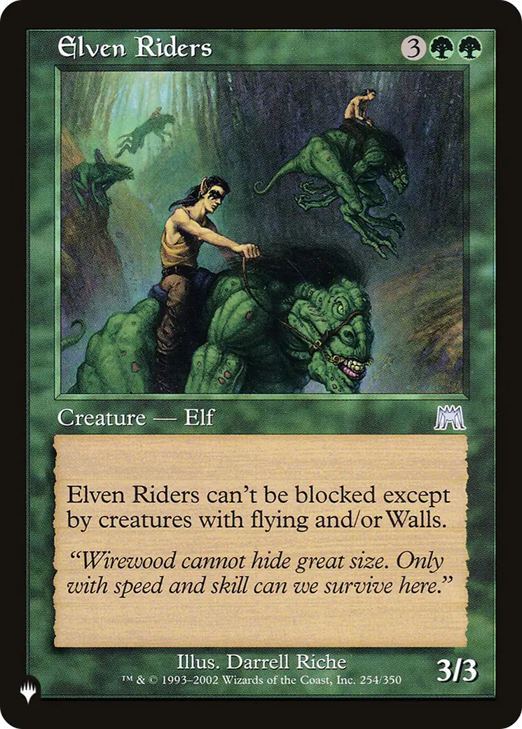 Elven Riders [The List] 1