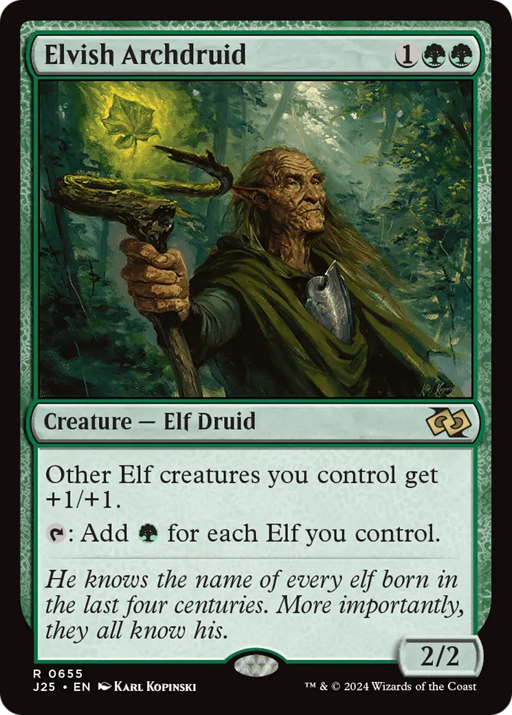 Elvish Archdruid [Foundations Jumpstart] 1