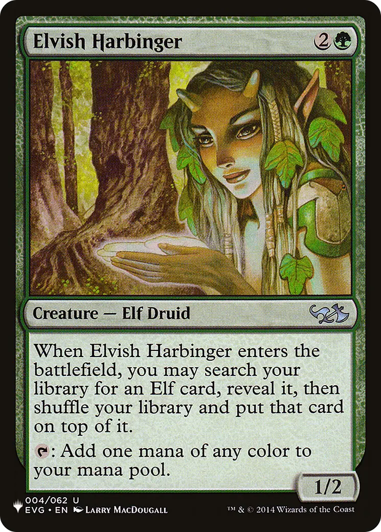 Elvish Harbinger [The List] 1