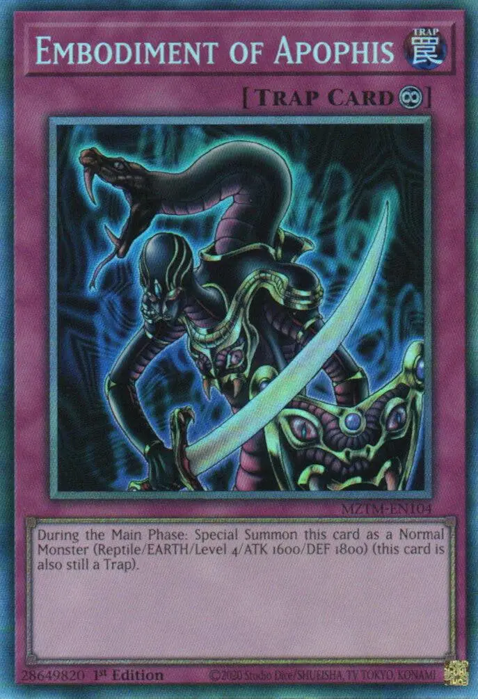 Embodiment Of Apophis (Collector's Rare) [Mztm-En104] Collector's Rare 1