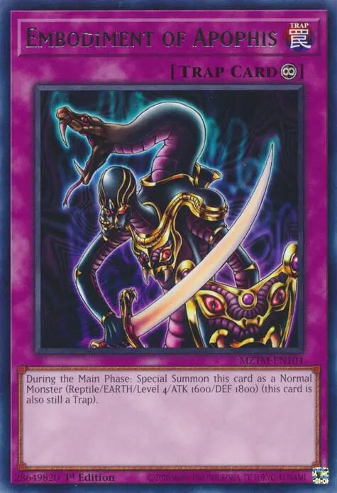Embodiment Of Apophis [Mztm-En104] Rare 1