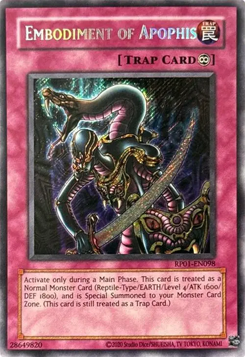 Embodiment Of Apophis [Rp01-En098] Secret Rare 1