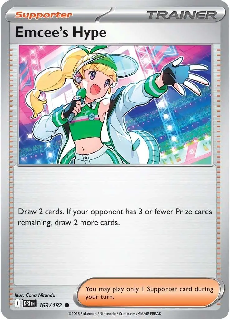 Emcee's Hype (163/182) [Scarlet & Violet: Destined Rivals] 1
