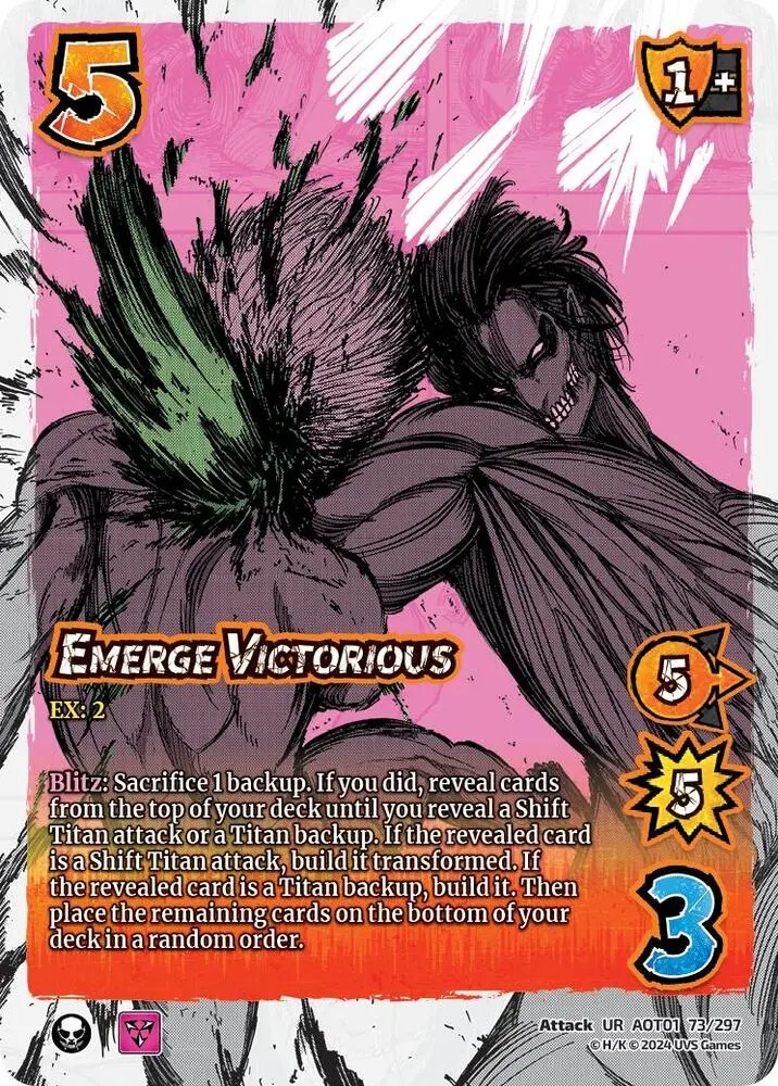 Emerge Victorious - Attack On Titan: Battle For Humanity (Aot1) 1