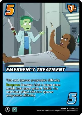 Emergency Treatment - Stk03 3/22 - R - Holofoil 1