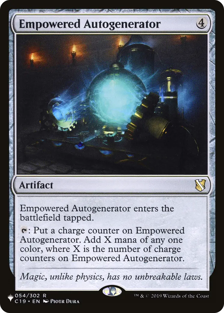 Empowered Autogenerator [The List] 1