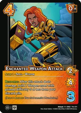 Enchanted Weapon Attack 1