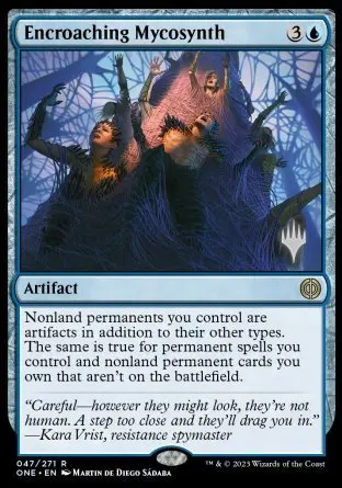 Encroaching Mycosynth (Promo Pack) [Phyrexia: All Will Be One Promos] 1