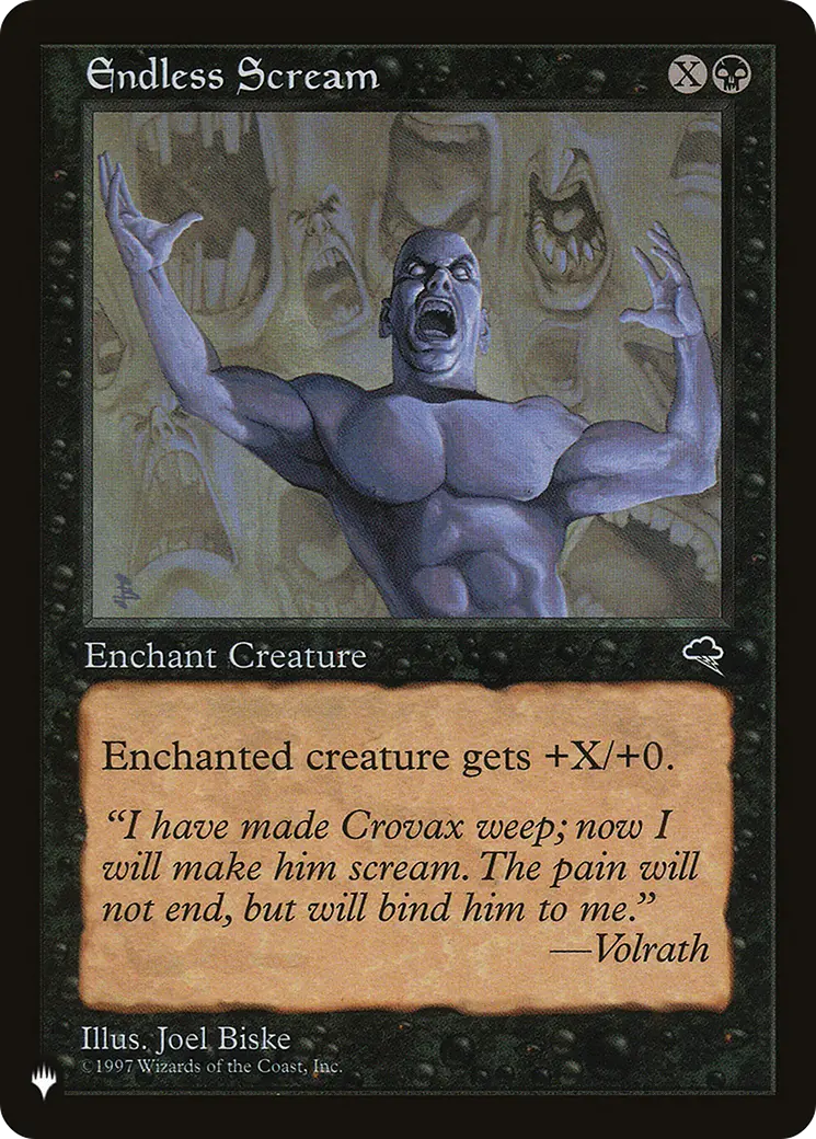 Endless Scream [The List] 1