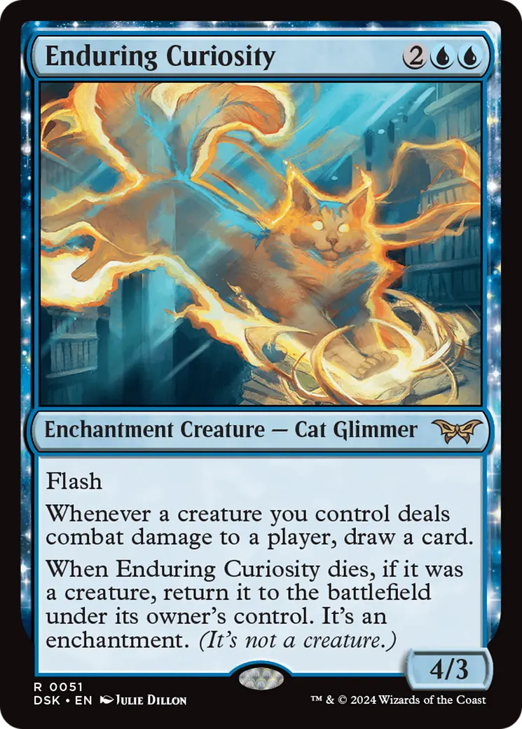 Enduring Curiosity [Duskmourn: House Of Horror] 1