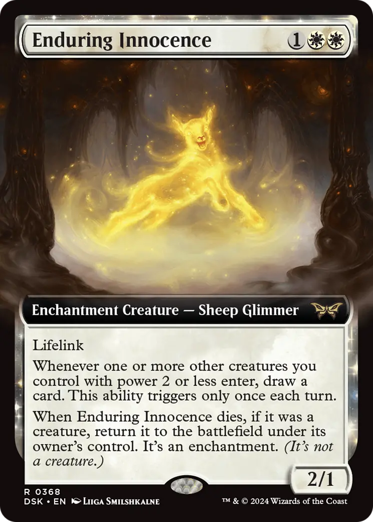 Enduring Innocence (Extended Art) [Duskmourn: House Of Horror] 1
