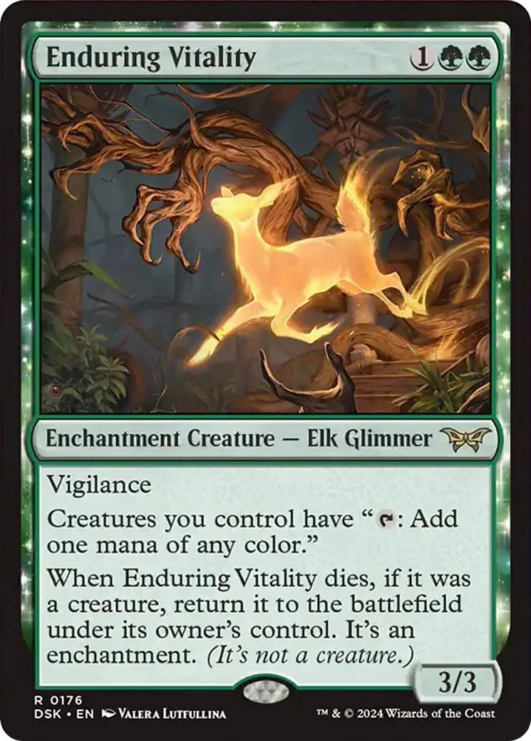 Enduring Vitality [Duskmourn: House Of Horror] 1