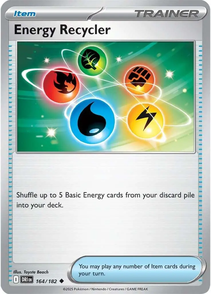 Energy Recycler (164/182) [Scarlet & Violet: Destined Rivals] 1