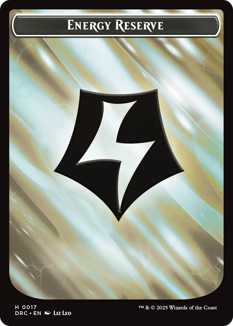 Energy Reserve // Energy Reserve Double-Sided Token [Aetherdrift Tokens] 1