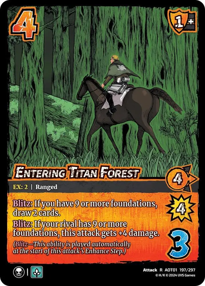 Entering Titan Forest - Foil 1