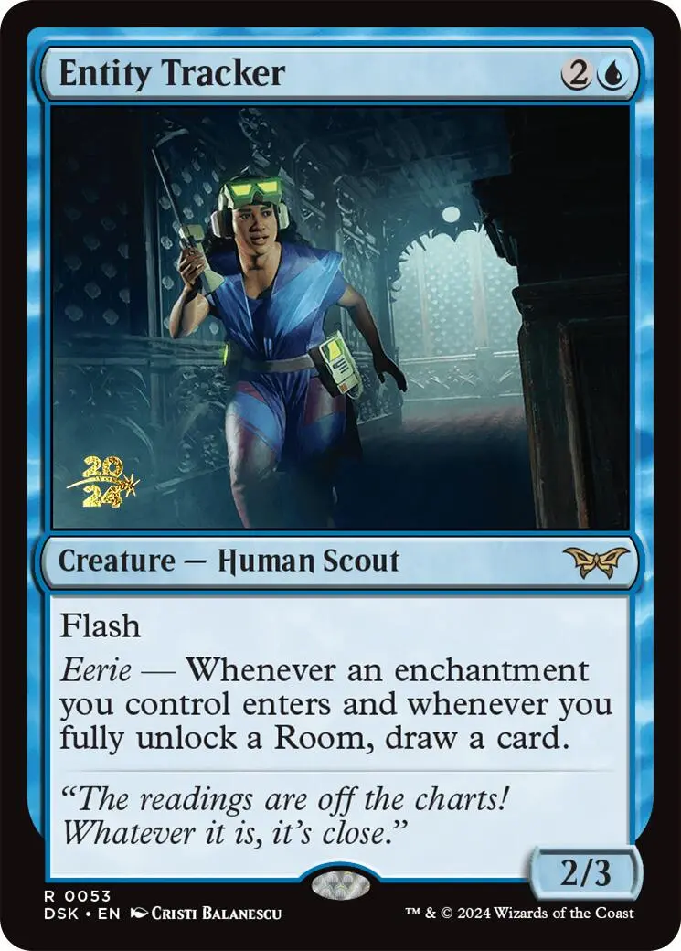 Entity Tracker (0053) [Duskmourn: House Of Horror Prerelease Promos] 1