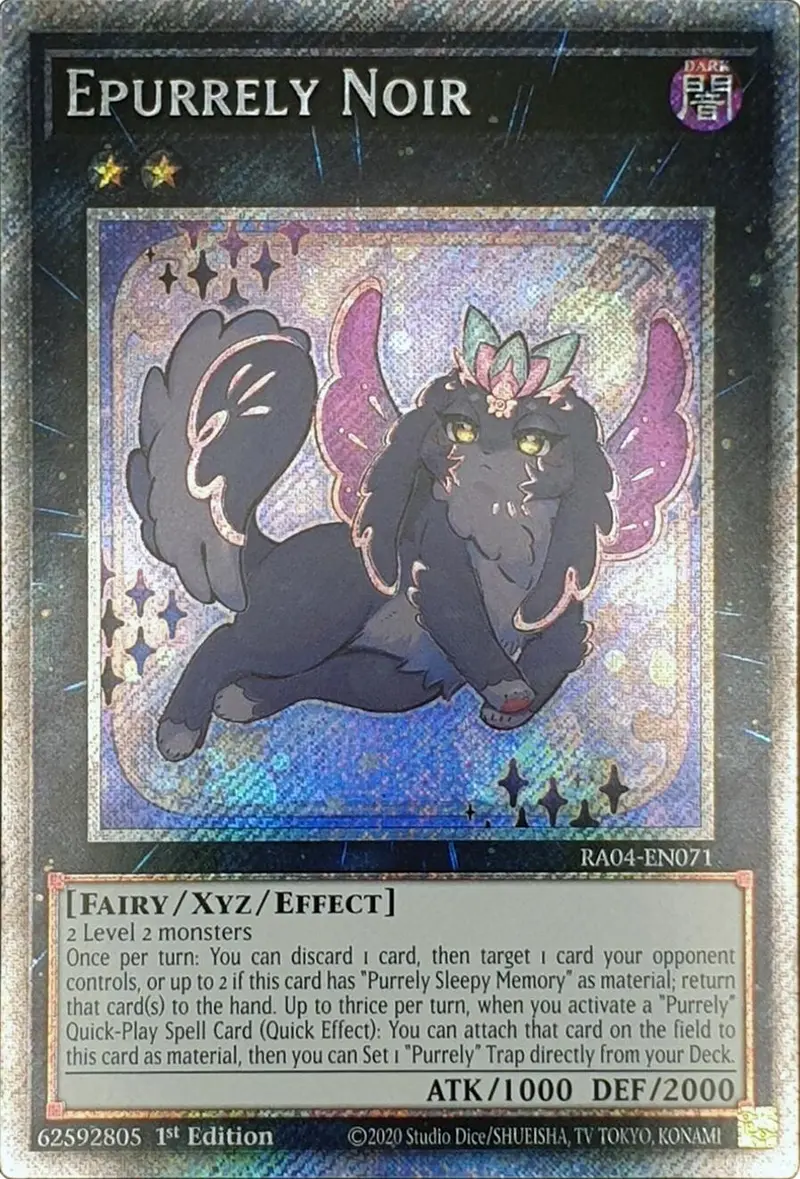 Epurrely Noir [Ra04-En071] Platinum Secret Rare 1