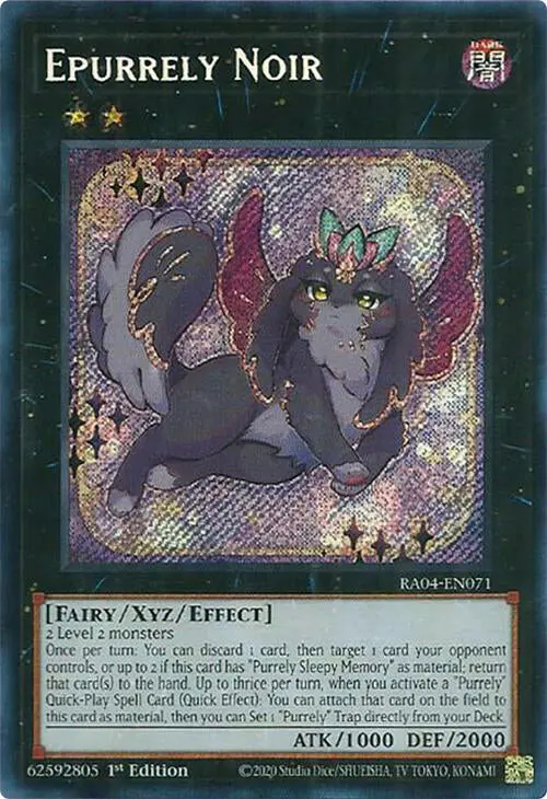 Epurrely Noir [Ra04-En071] Secret Rare 1