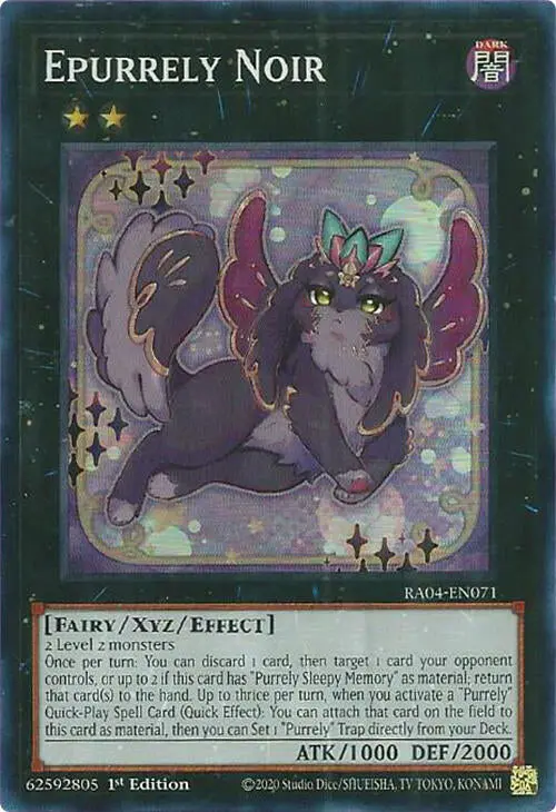 Epurrely Noir [Ra04-En071] Super Rare 1