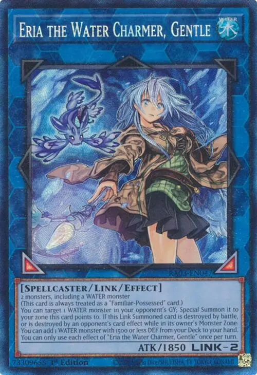 Eria The Water Charmer, Gentle (Cr) [Ra03-En047] Prismatic Collector's Rare 1
