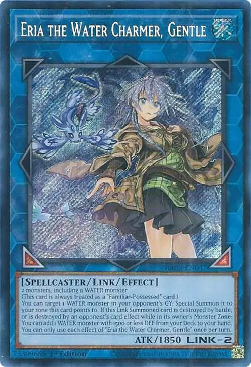 Eria The Water Charmer, Gentle (Secret Rare) [Ra03-En047] Secret Rare 1