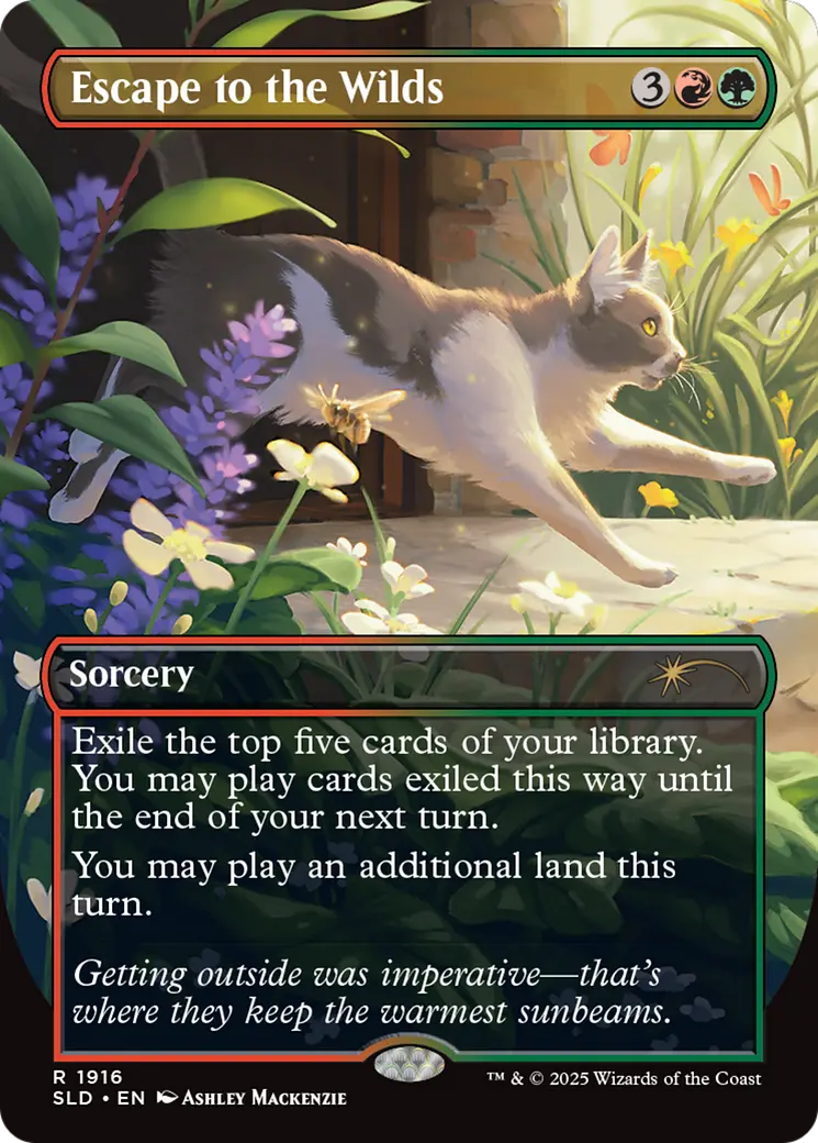 Escape To The Wilds (1916) (Rainbow Foil) [Secret Lair Drop Series] 1