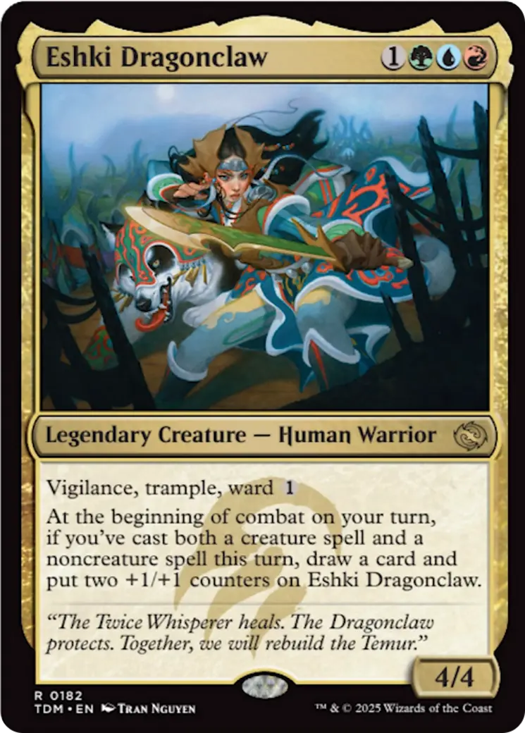 Eshki Dragonclaw [Tarkir: Dragonstorm] 1