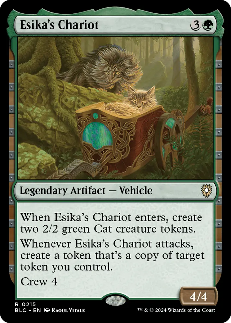 Esika's Chariot [Bloomburrow Commander] 1