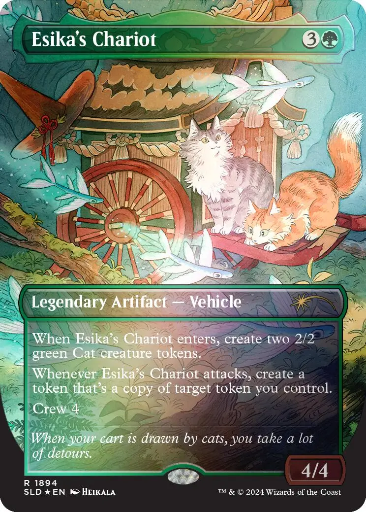 Esika's Chariot (Rainbow Foil) [Secret Lair Drop Series] 1