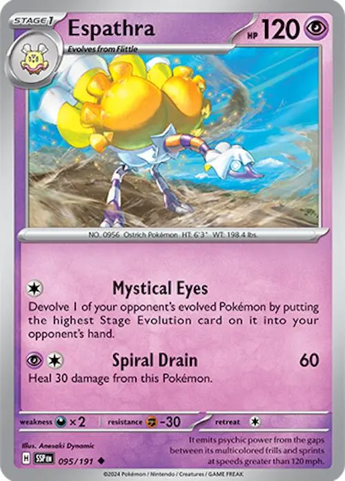 Espathra (095/191) [Scarlet & Violet: Surging Sparks] 1