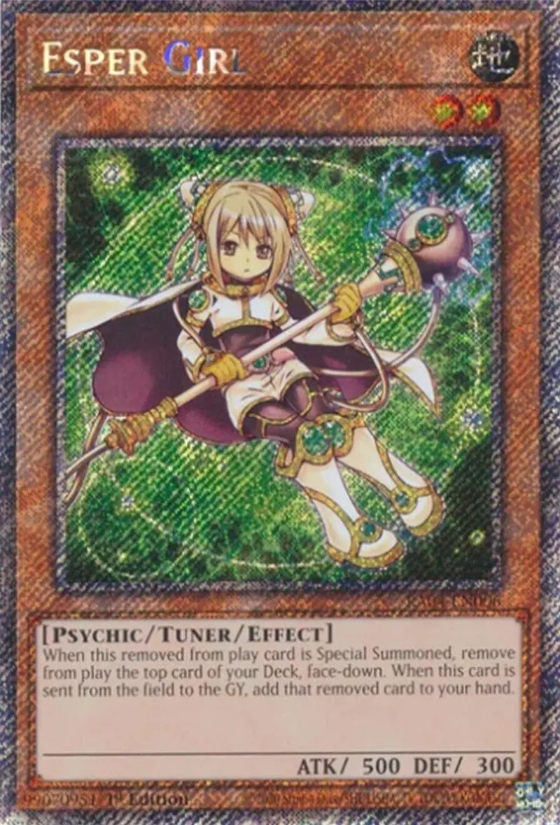 Esper Girl [Ra04-En006] Platinum Secret Rare 1
