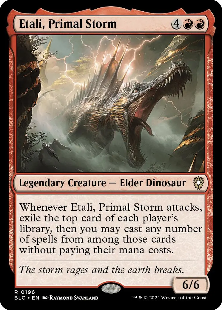 Etali, Primal Storm [Bloomburrow Commander] 1