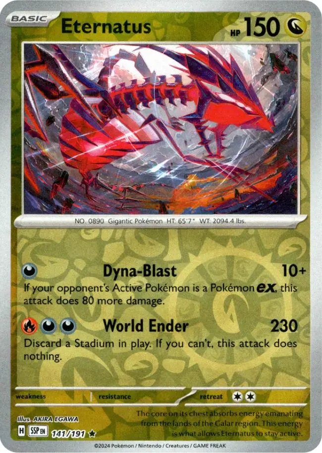 Eternatus (141/191) [Scarlet & Violet: Surging Sparks] 1