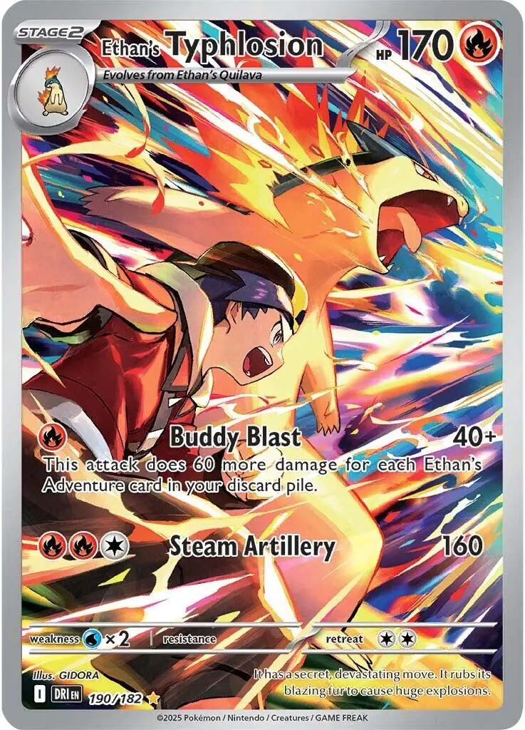 Ethan's Typhlosion (190/182) [Scarlet & Violet: Destined Rivals] 1