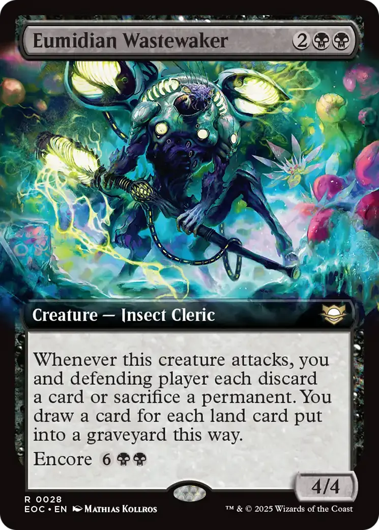 Eumidian Wastewaker (Extended Art) [Edge Of Eternities Commander] 1