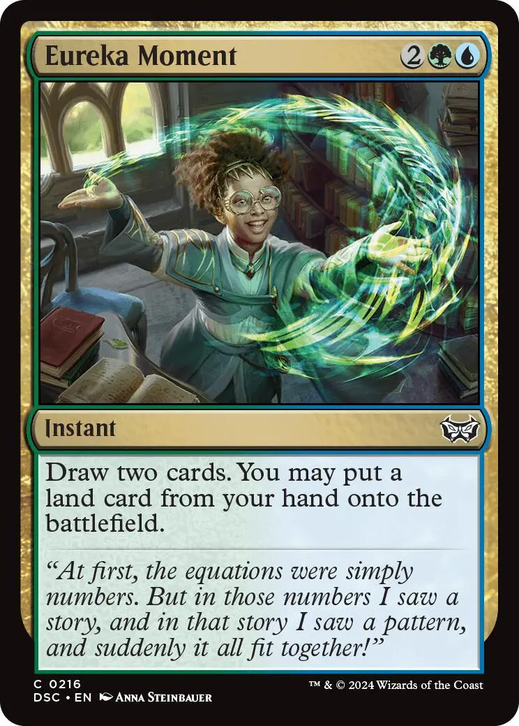Eureka Moment [Duskmourn: House Of Horror Commander] 1