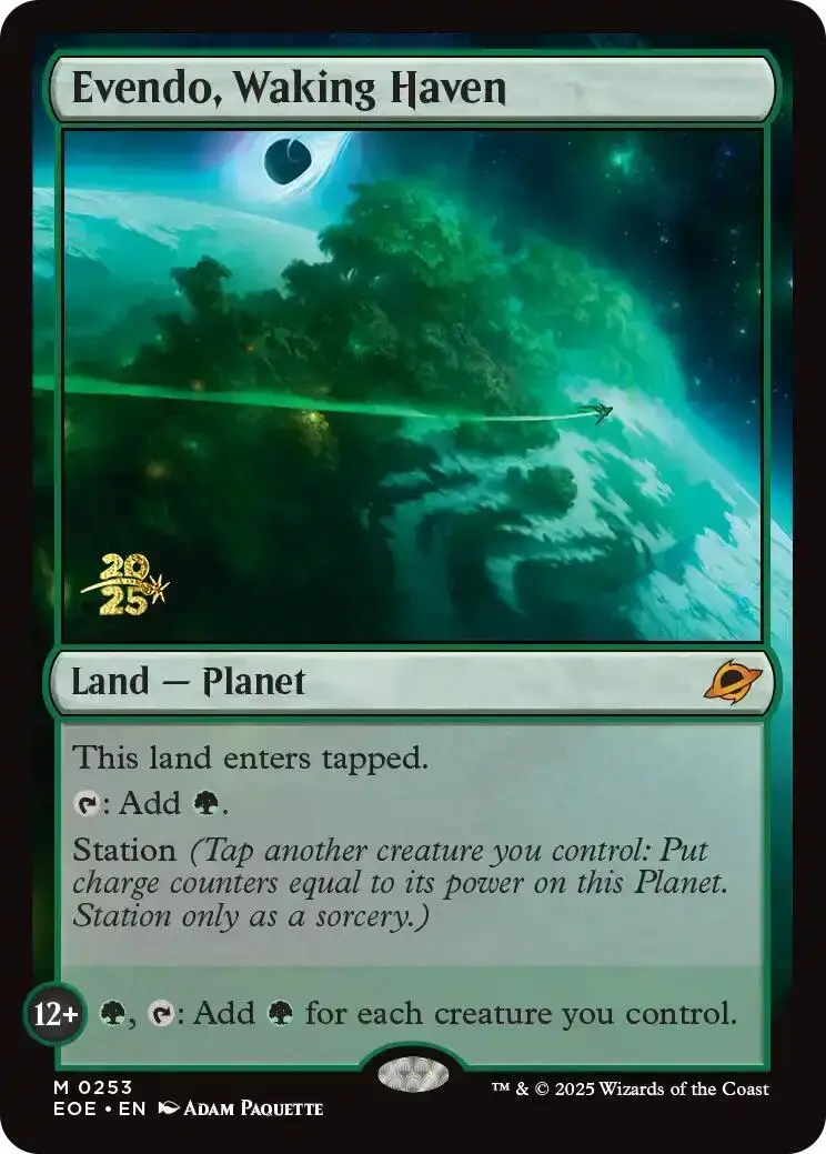 Evendo, Waking Haven [Edge Of Eternities Prerelease Promos] 1